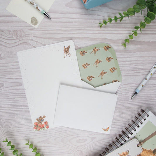 'Flutterly Fabulous' Letter Writing Set cow