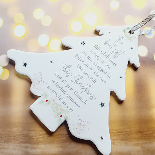 The best gift ceramic tree decoration