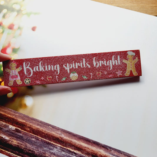 Mini block baking spirits bright