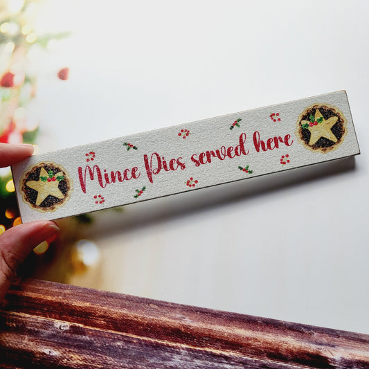 Mini block mince pies