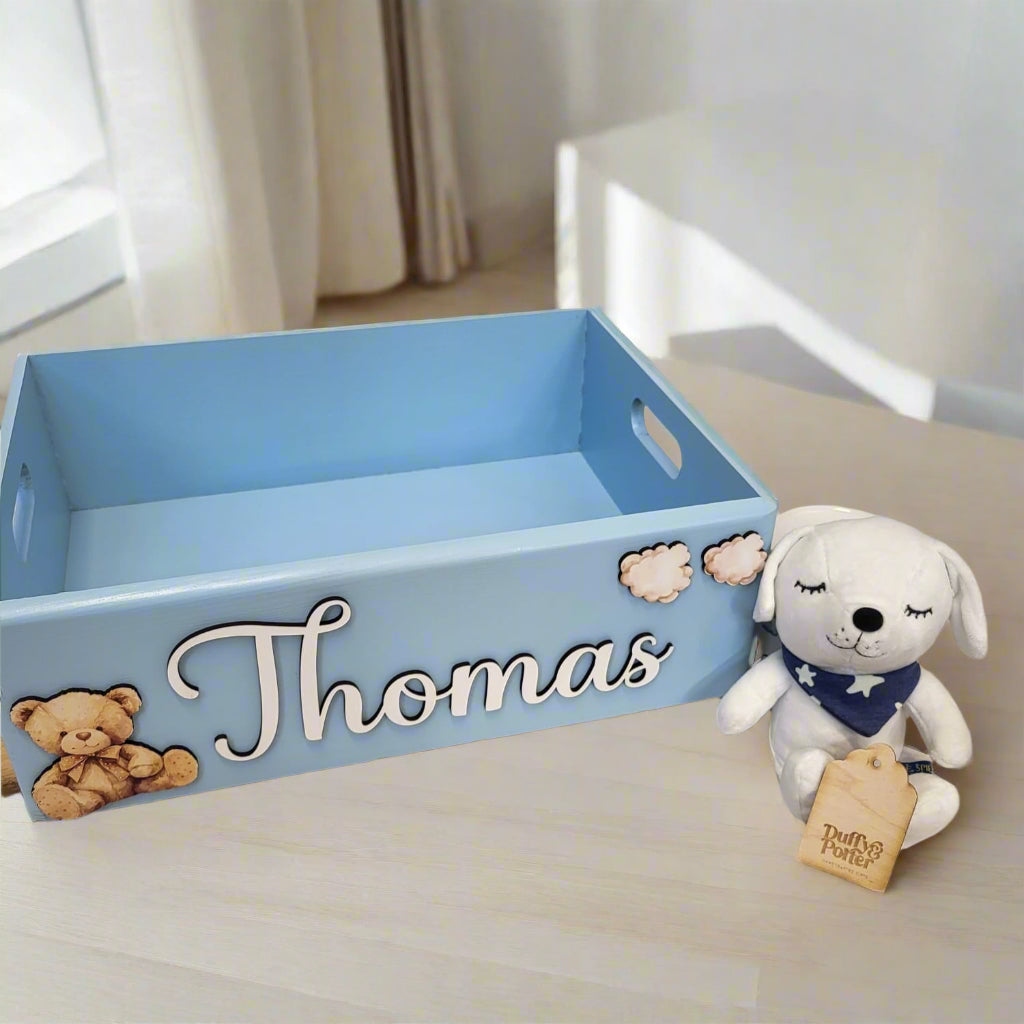 Teddy Toy and Book Case
