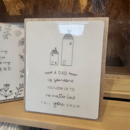 Moment plaque, Dad
