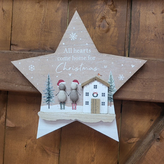 Star Pebble Christmas Star