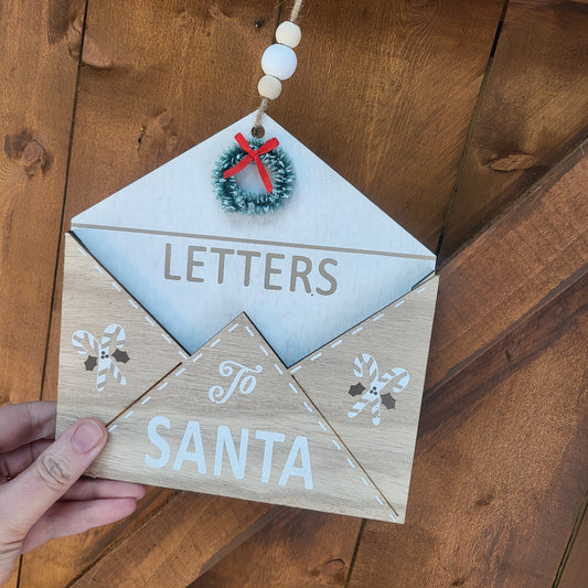 19cm Hanging letter to santa