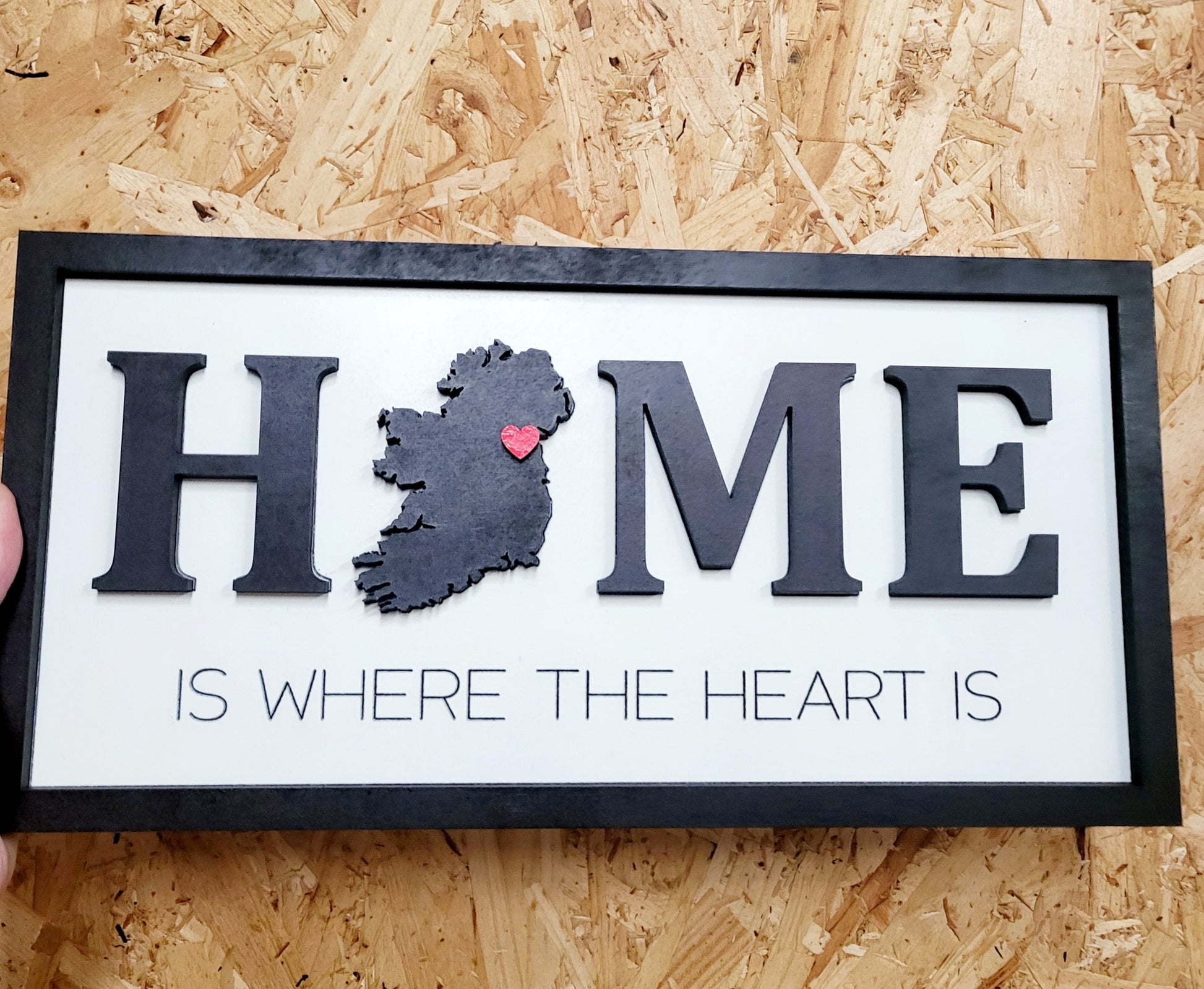 Home Is Where the Heart Is sign
