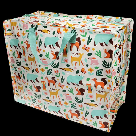 Jumbo storage bag - woodland