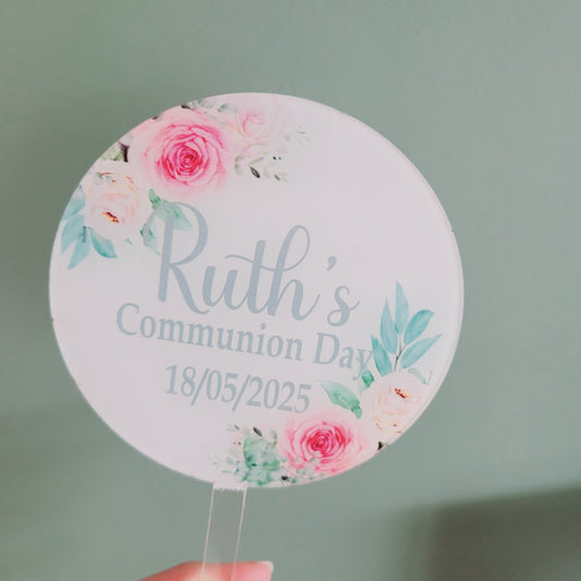 "Emily" Cake Topper