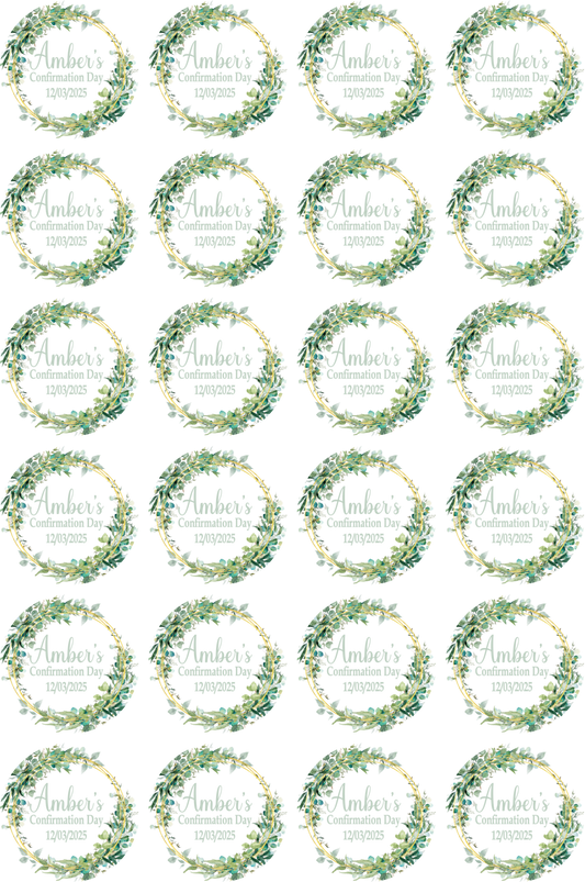 "Eucalyptus Green" Stickers