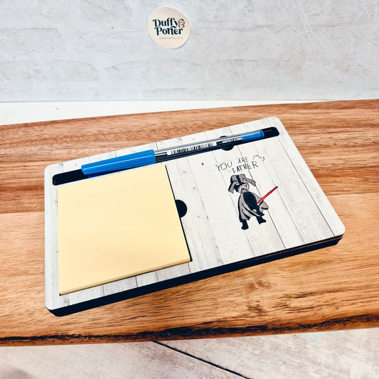 "Designed by them" Note and Pen Block