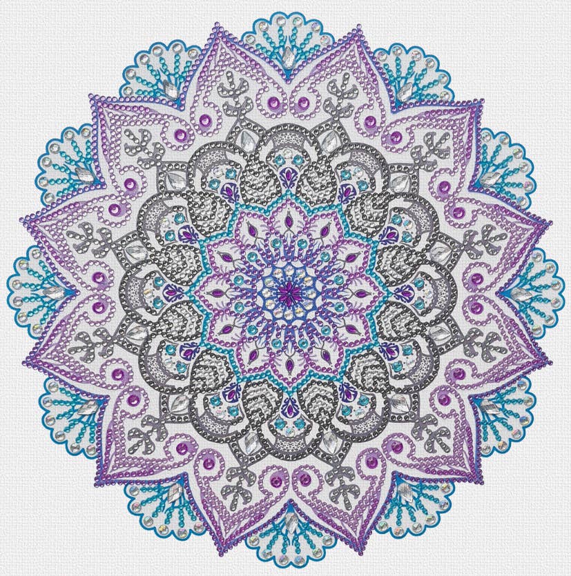 Diamond Painting “Diamond Mandala” Set 12