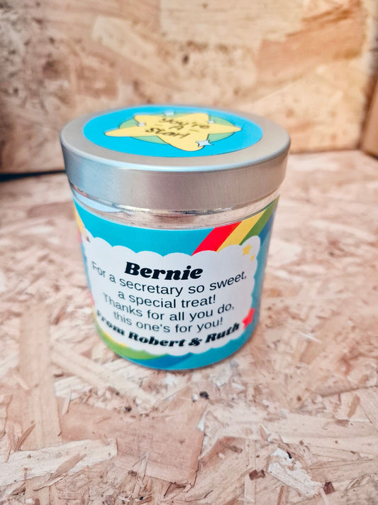 Personalised "Secretary" tin
