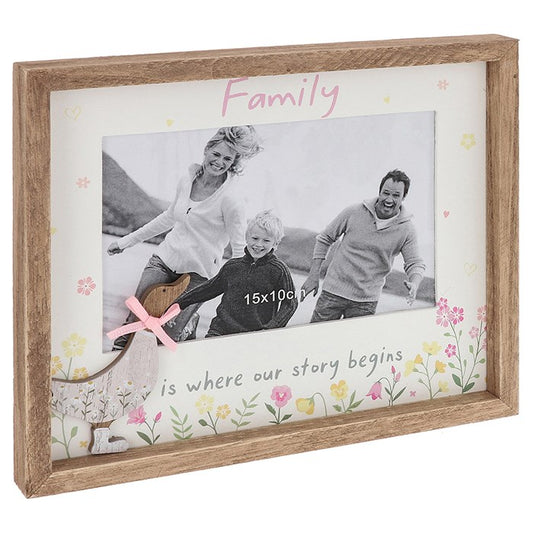 Ditsy Ducks Photoframe Family