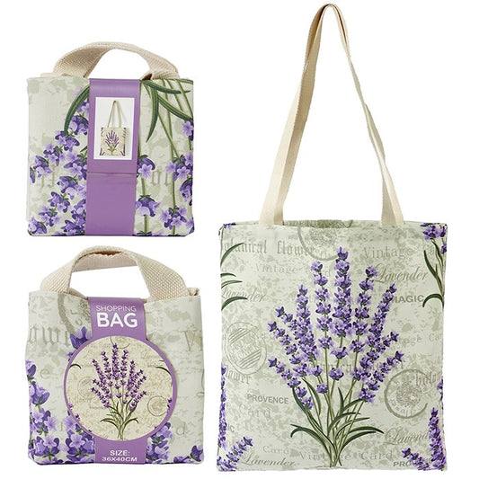 Floral Tote Lavender