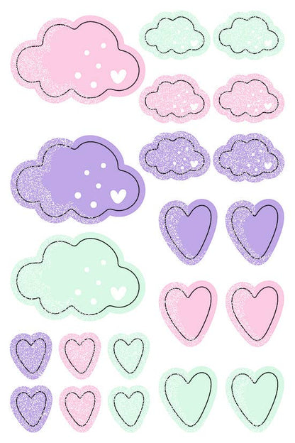 Mini “Rainbow” decoration set