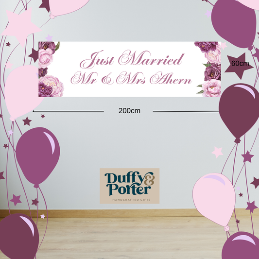 "Ahern" Party Banner - Sustainable