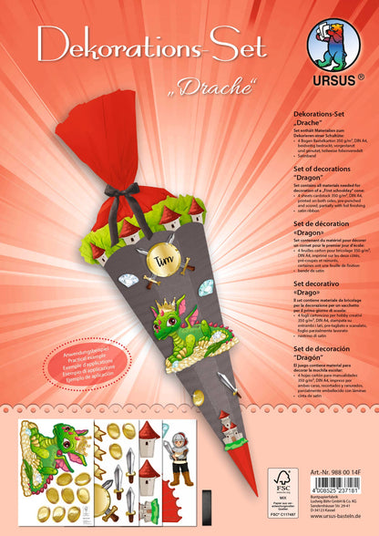 Dragon decoration set
