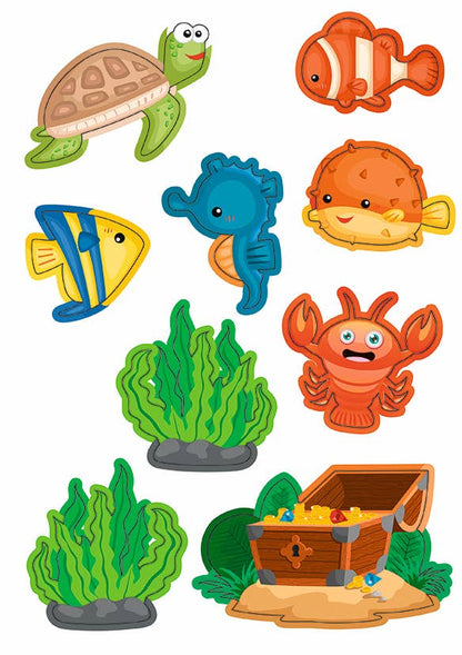 Mermaid decoration set