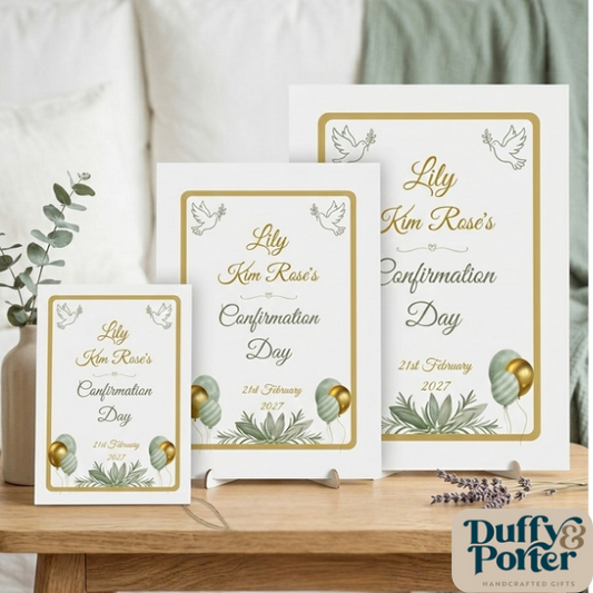 Confirmation Occasion Sign