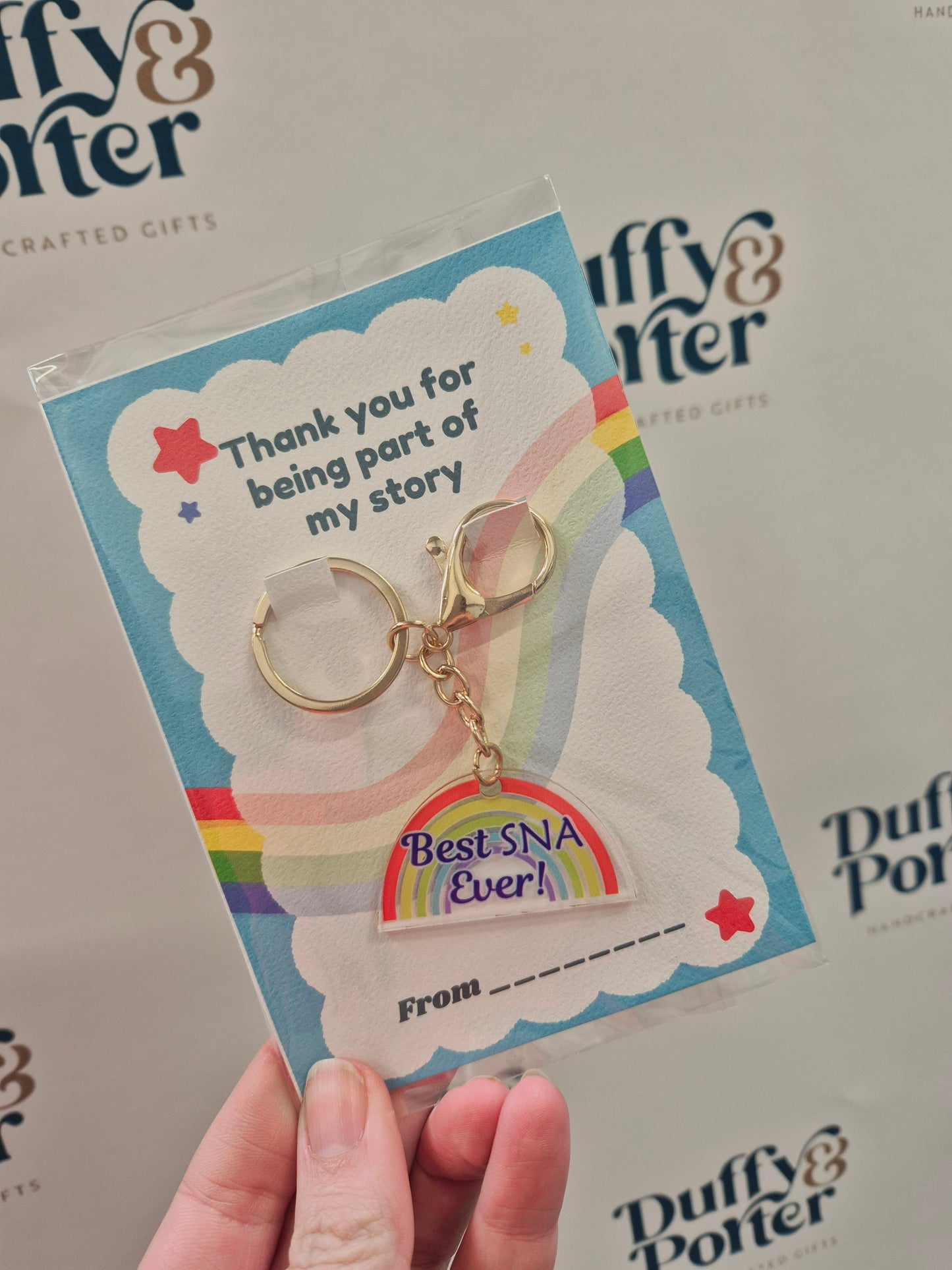 Rainbow Keyring Best SNA