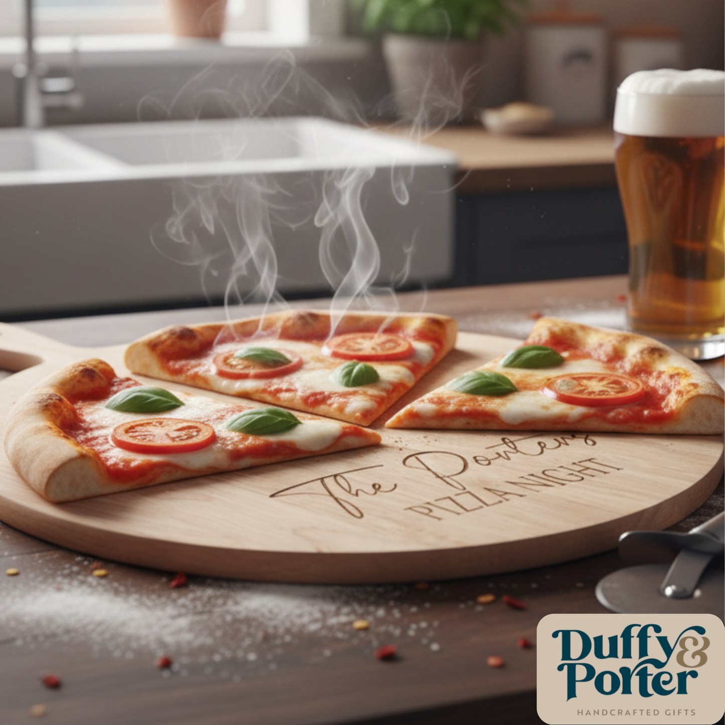 Personalised Pizza Board - Pizza Night