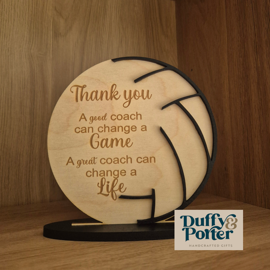 Gaelic Football Coach Thank you