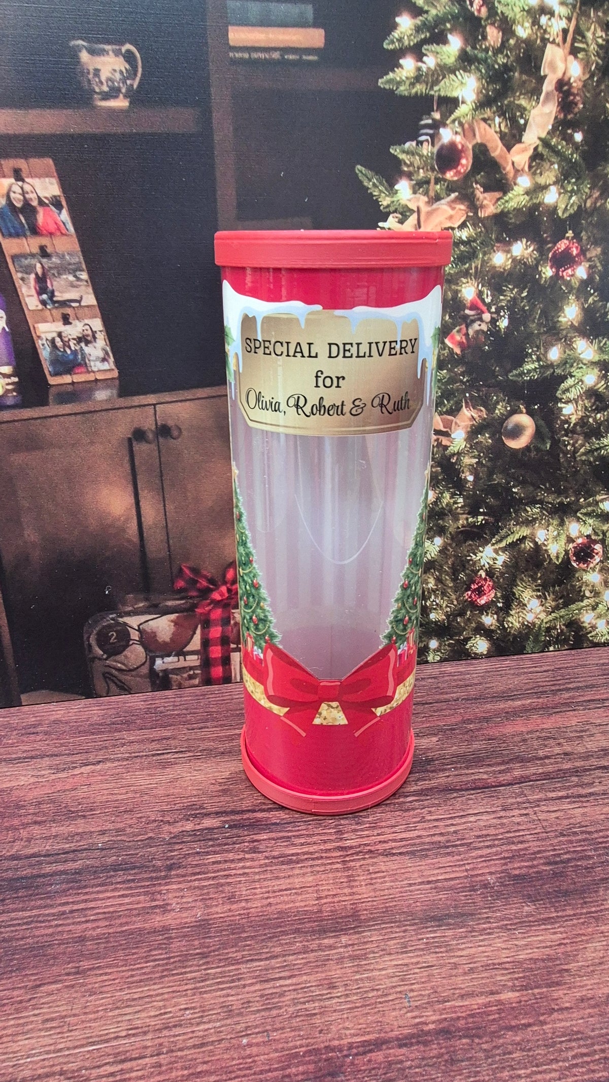Personalised Elf Arrival Delivery Capsule | Special North Pole Delivery