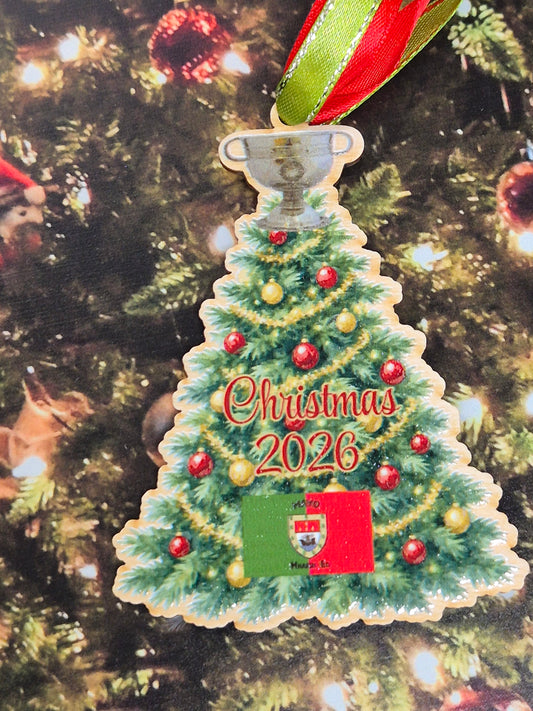 Sam Maguire Tree Topper Christmas Ornament – Mayo Edition (2026)