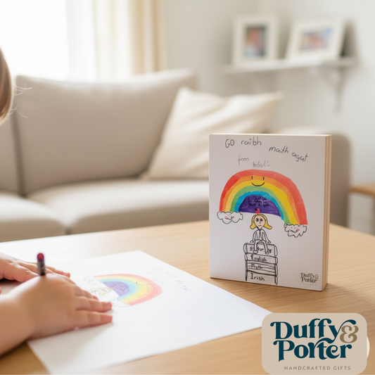 "Designed by them" picture block