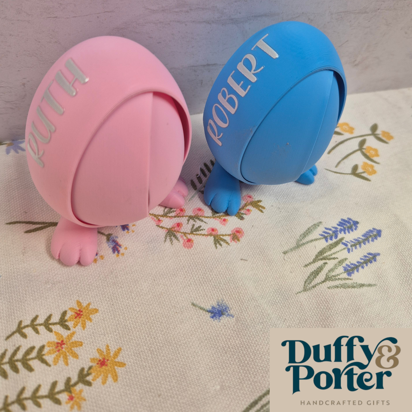 Personalised Egg holder -Bunny feet