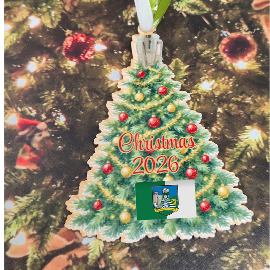 Liam MacCarthy Tree Topper Christmas Ornament – Limerick Edition (2026)