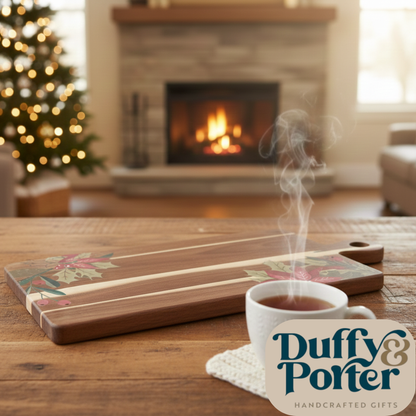 Serving board 45cm Poinsettia