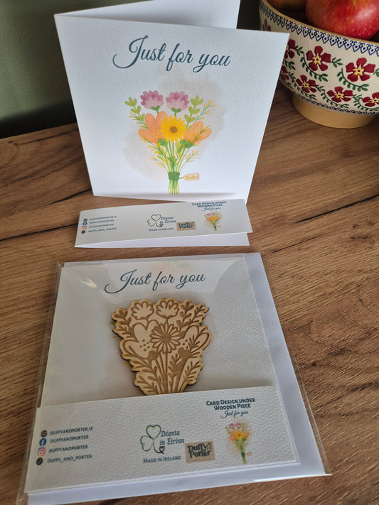 Just for you - Keepsake Card