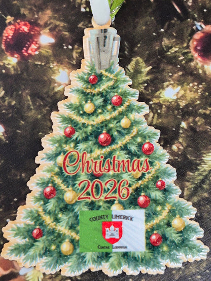 Liam MacCarthy Tree Topper Christmas Ornament – Limerick Edition (2026)