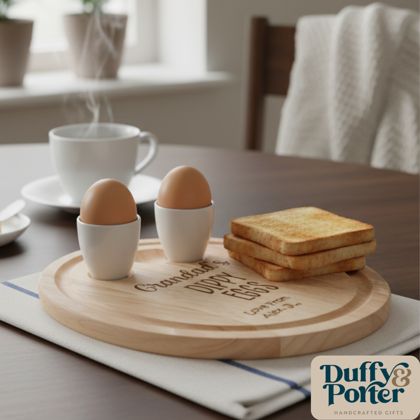 Personalised Dippy Egg board - Egg