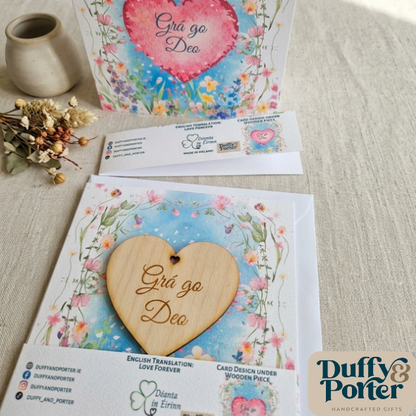 Grá go deo - Keepsake Card
