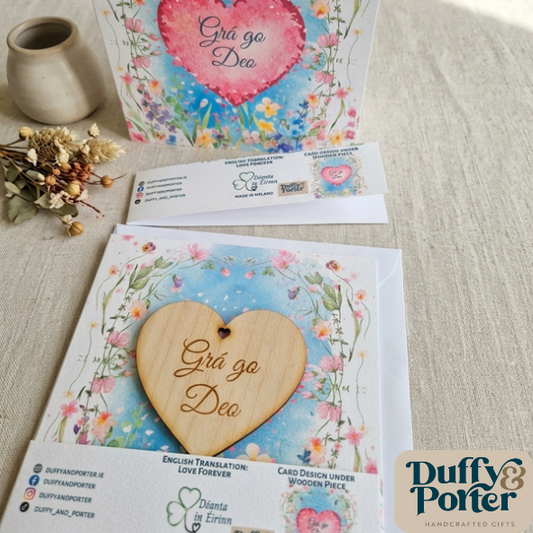 Grá go deo - Keepsake Card