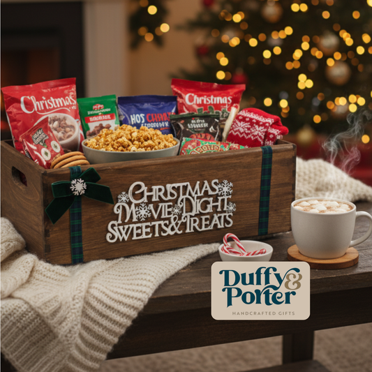 Stained Luxury Christmas Movie Treats Box