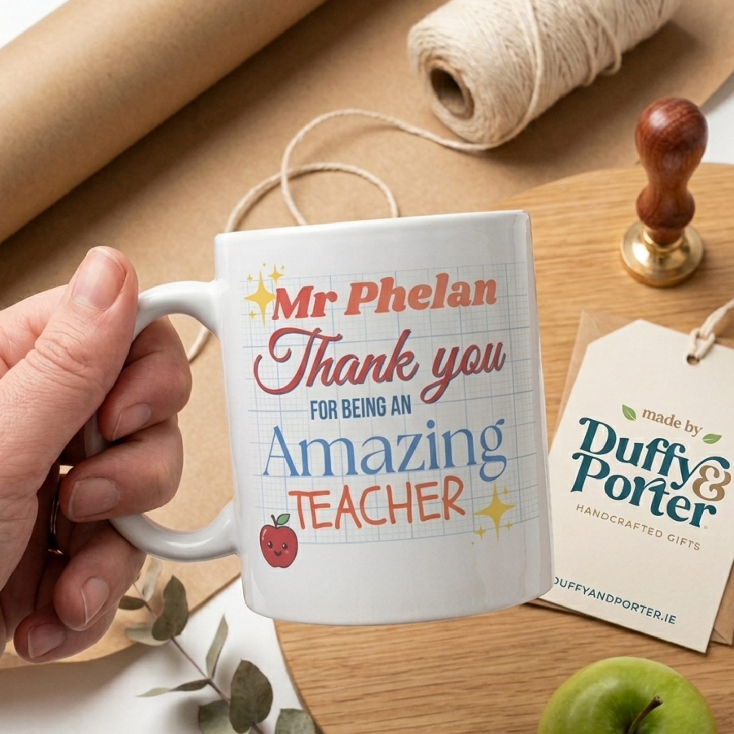 Personalised Amazing Teacher Mug