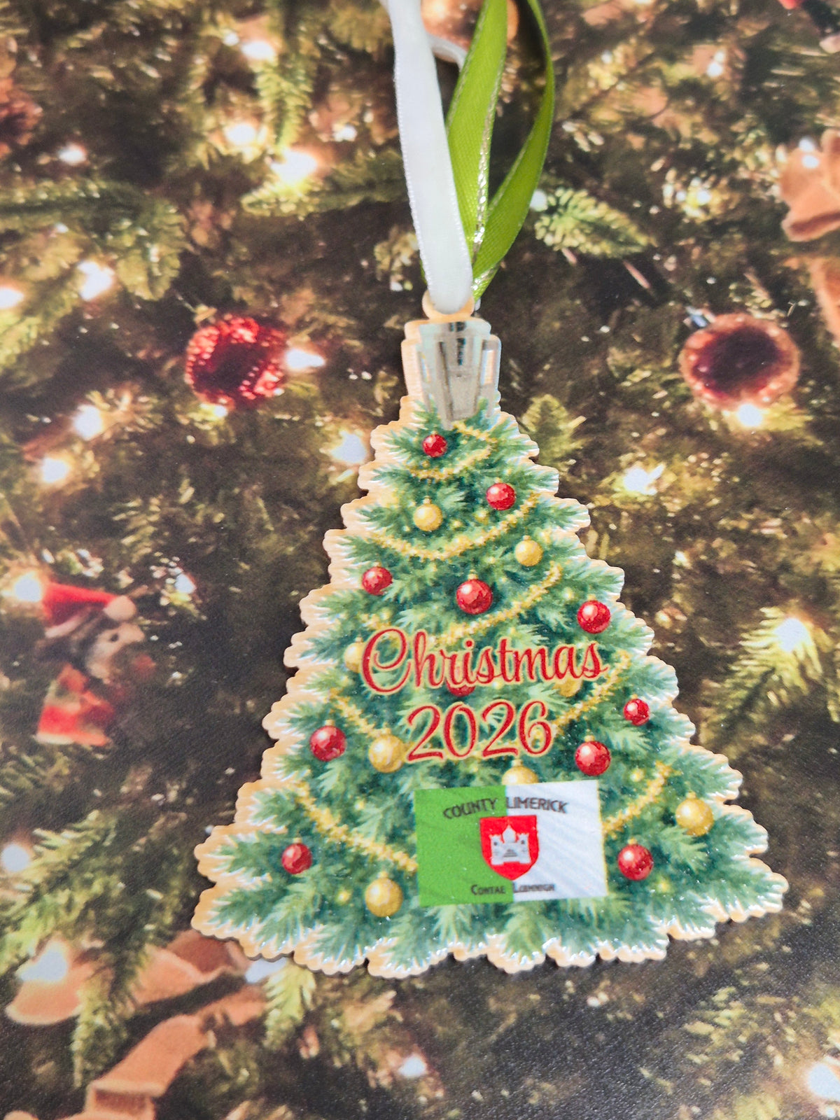 Liam MacCarthy Tree Topper Christmas Ornament – Limerick Edition (2026)