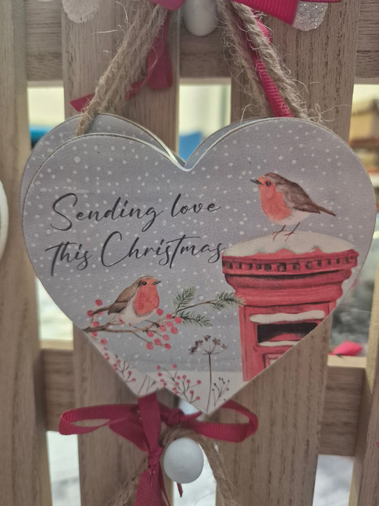 Christmas Robin Sending love this Christmas