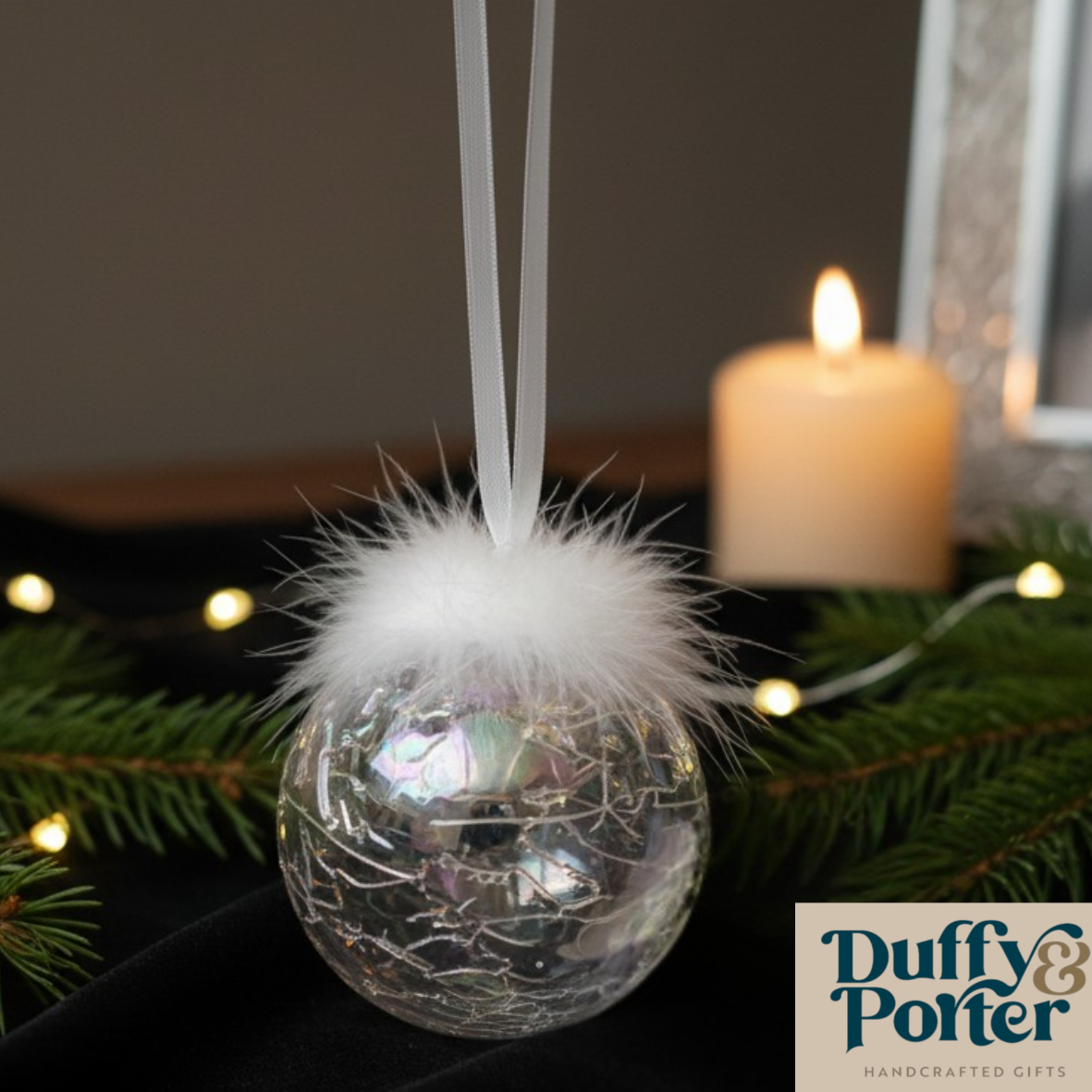 Heavens Angel Christmas Memory Bauble