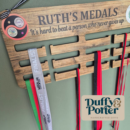 Personalised Medal Holder