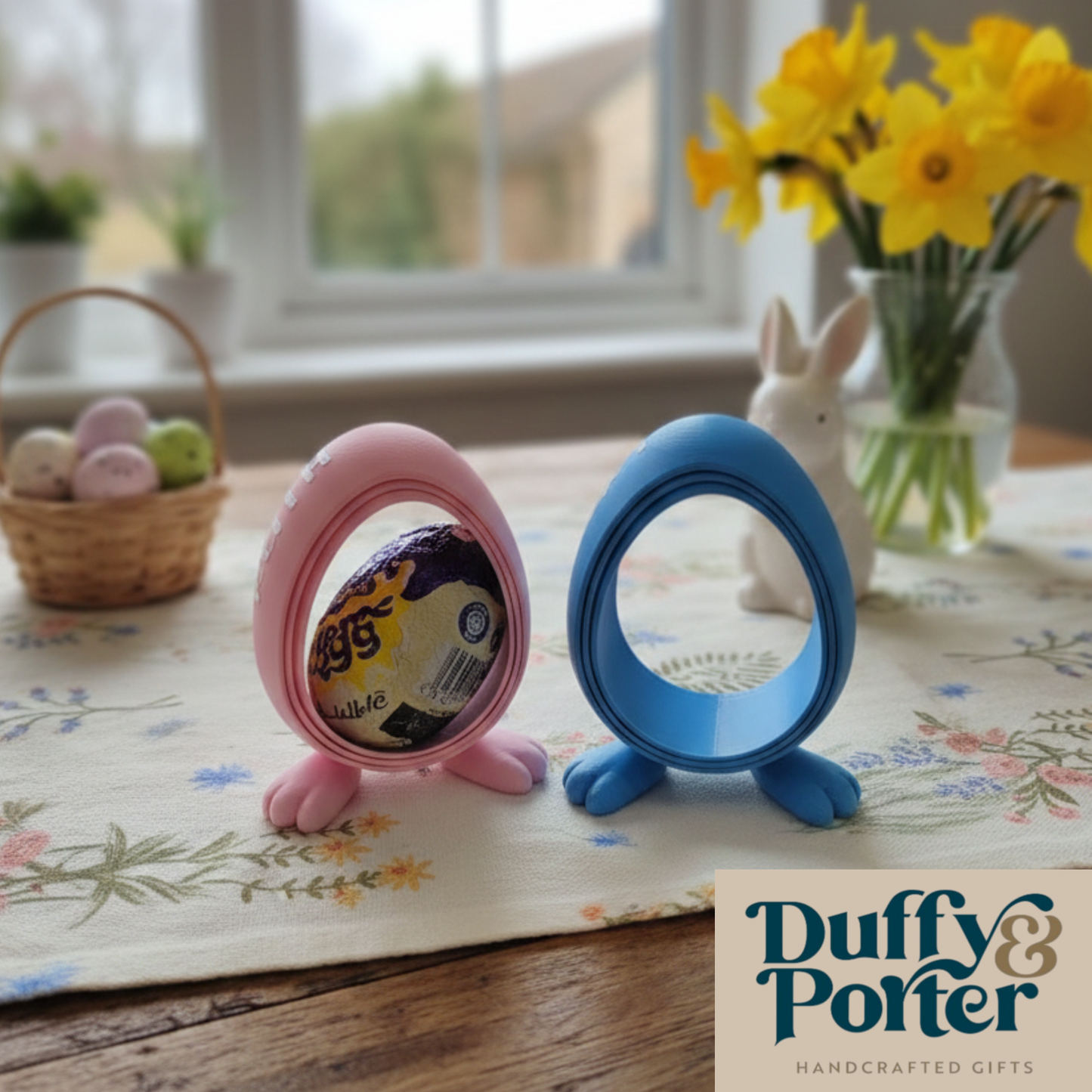 Personalised Egg holder -Bunny feet