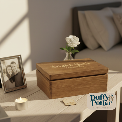 Keepsake Box Personalised Stained Engraved