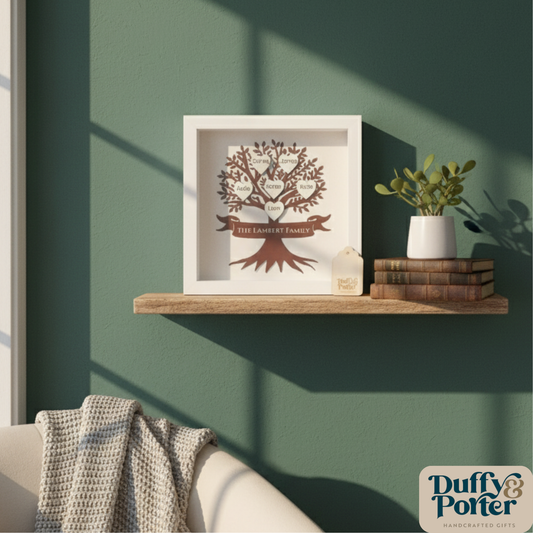 Personalised Family Tree Frame classic