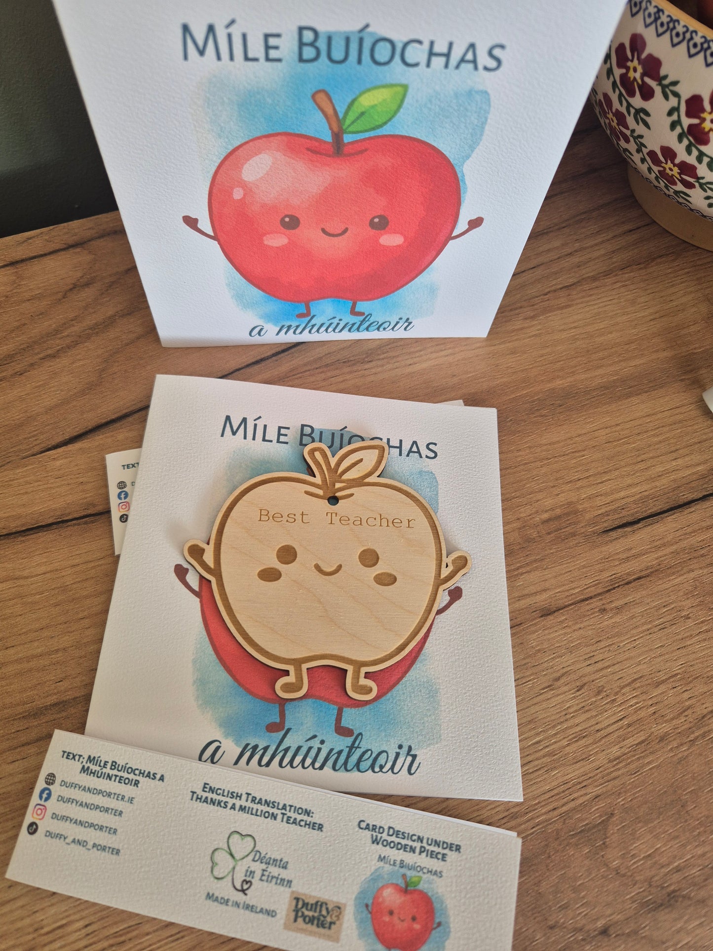 Míle Buíochas - Keepsake Card