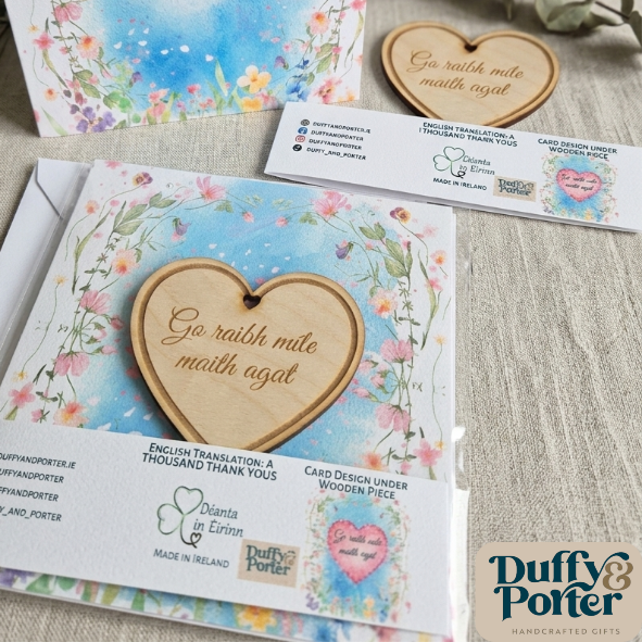 Go Raibh Maith agat - Keepsake Card