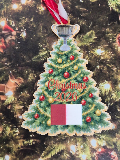 Galway Brendan Martin Cup (LGFA) Christmas Tree Ornament 2026 | Duffy & Porter