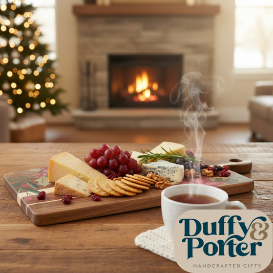 Serving board 45cm Poinsettia