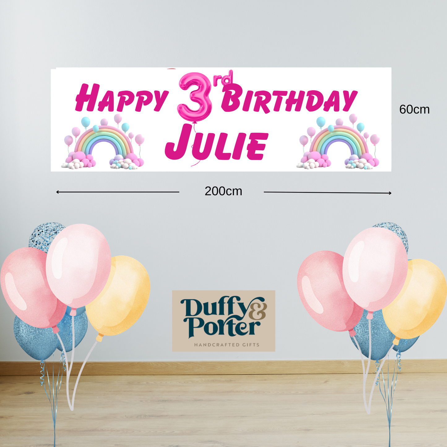 "Julie" Party Banner